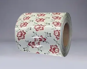 फूल मुद्रण सैंडविच दीवार ppgi ppgl आयरन कुंडल